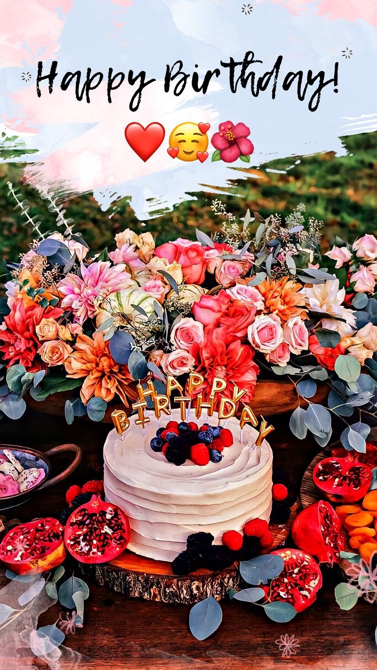 Birthday Wishes Flowers And Happy Birthday Greetings