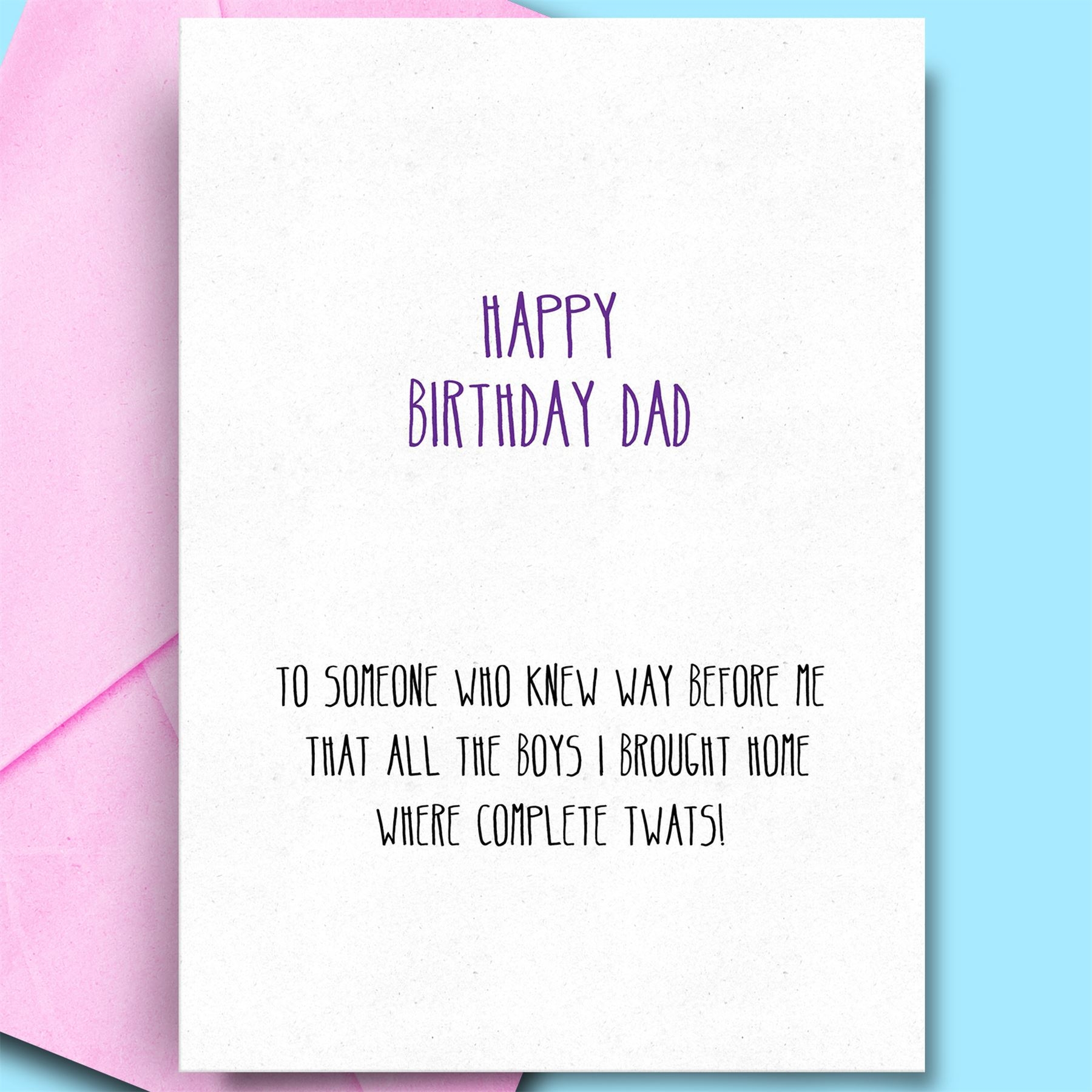 Birthday Wishes For Father From Daughter Son Funny Rude Funny Birthday Cards EBay Birthday Wishes For Father From Daughter Son Funny Rude Funny Birthday Cards EBay