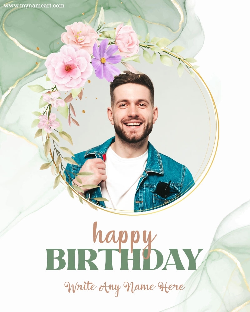 Birthday Wishes For Friend With Name And Photo