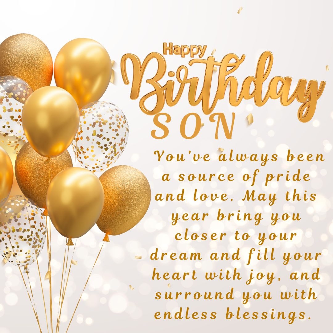Birthday Wishes To Son
