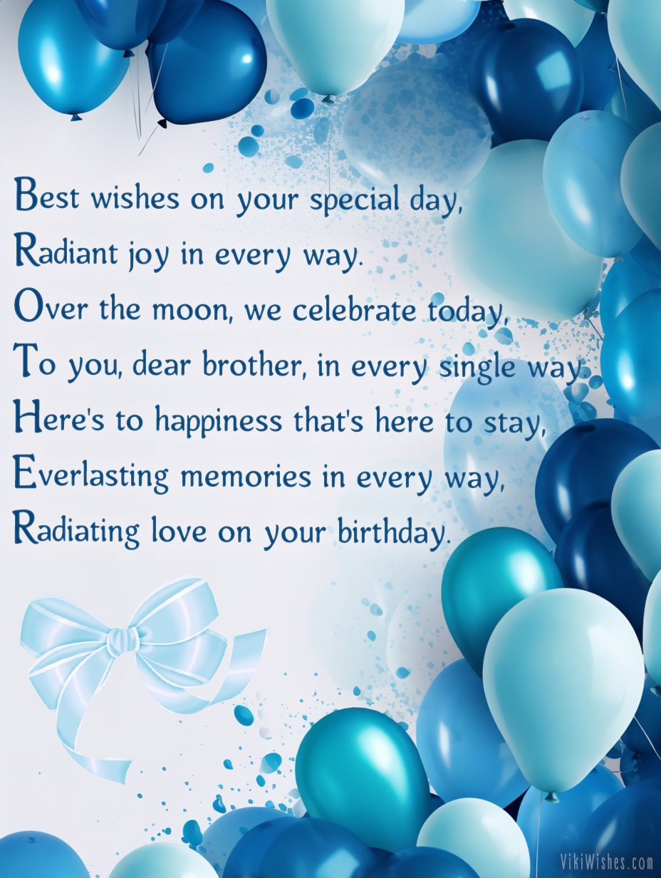 Birthday Wishes Gifts For Brother Adult Diffe Types Of For Brother For Brother From Sister Best Birthday Wishes For Brother From Sister