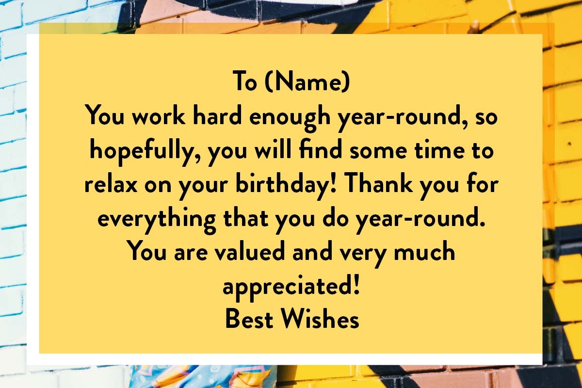 birthday wishes for coworkers