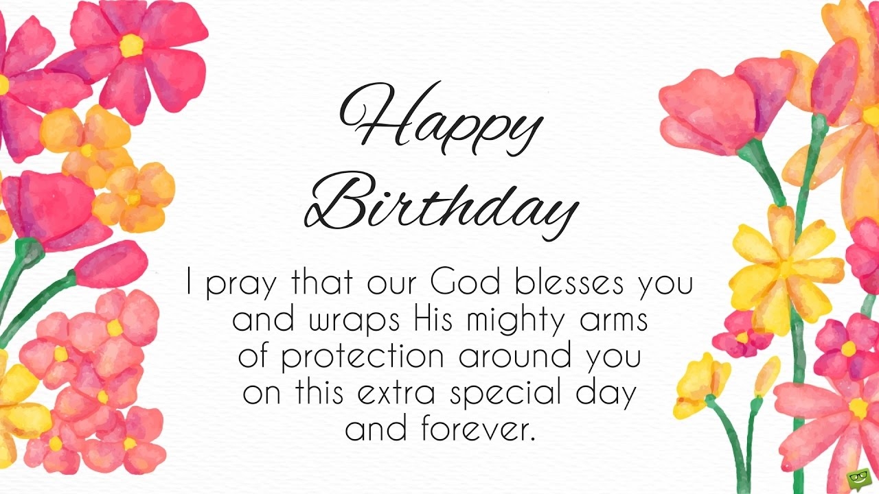 prayer for birthday wishes