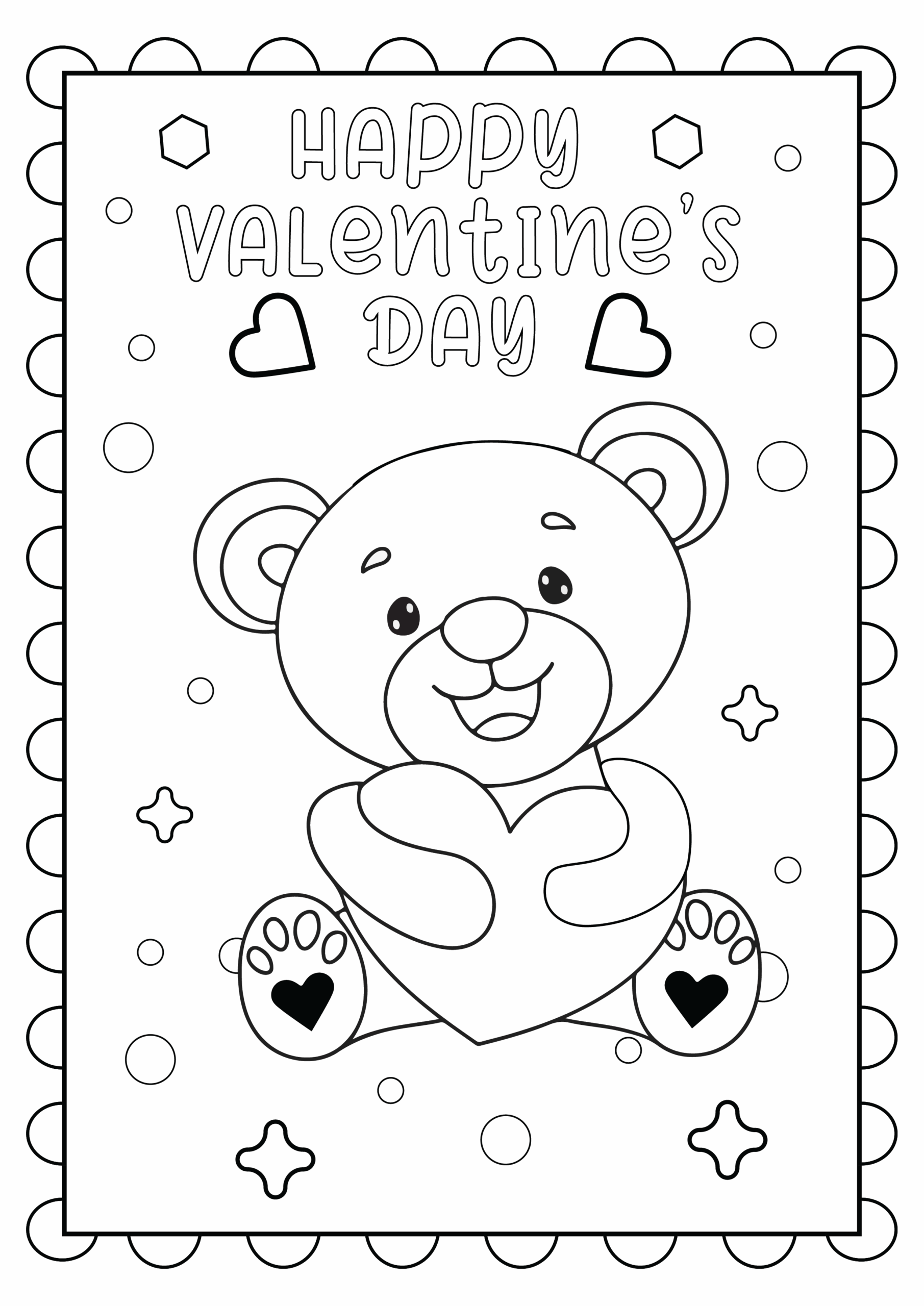Valentines Day Coloring Pages For Kids
