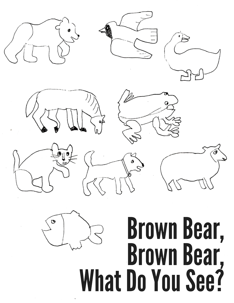 Brown Bear Coloring Pages