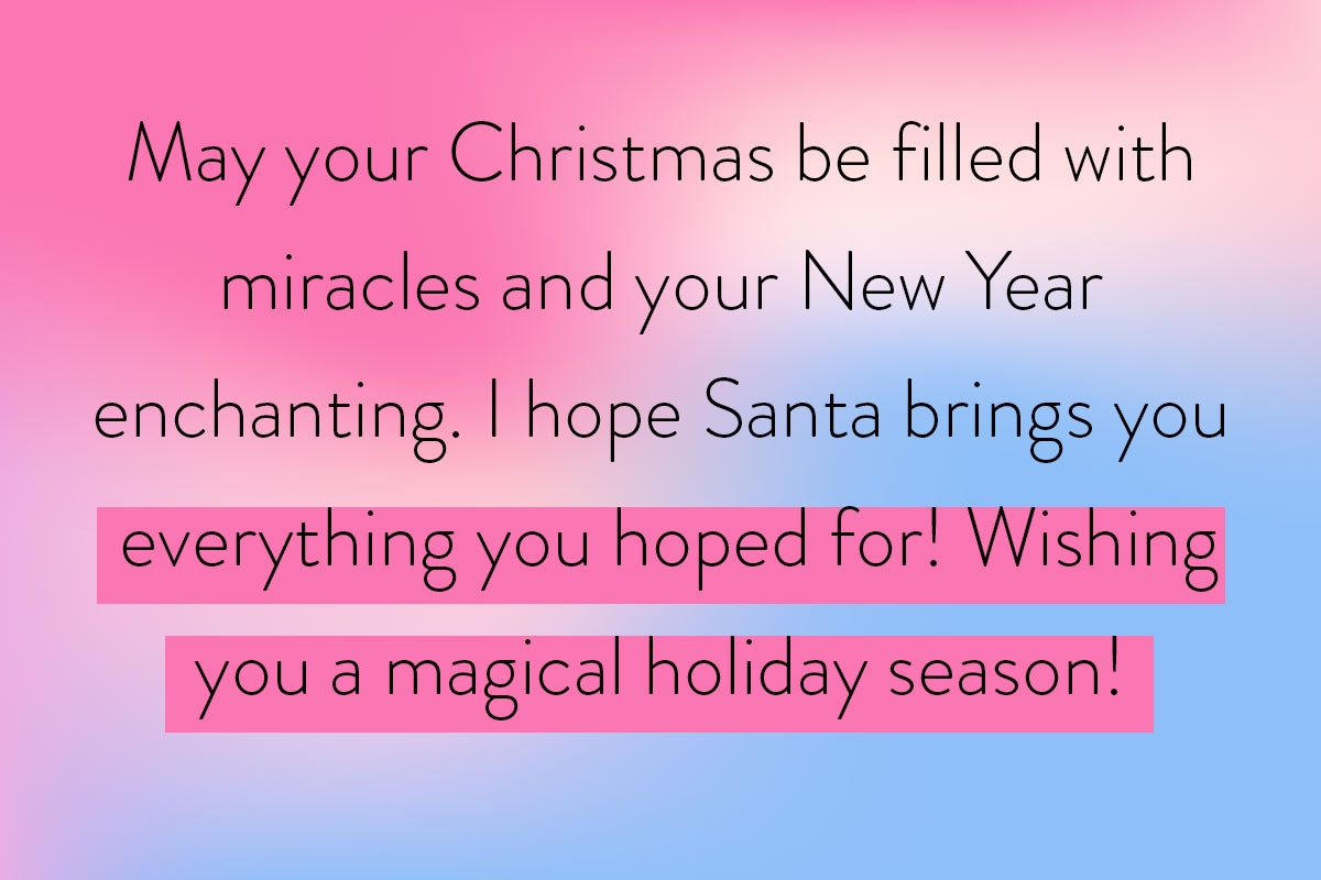 Christmas And New Year Wishes 10 Magical Messages MyPostcard Blog