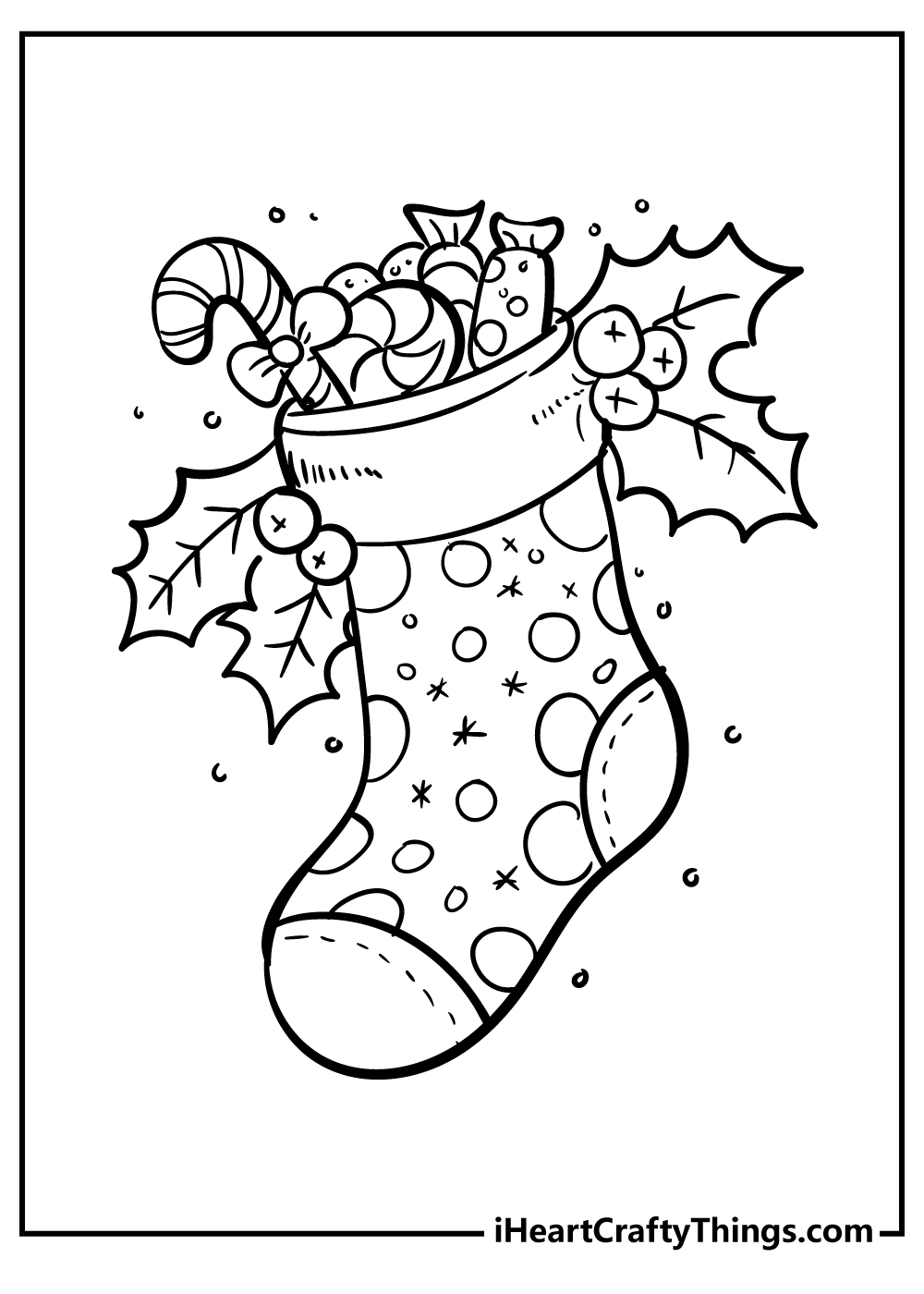 Coloring Sheets For Christmas Printable