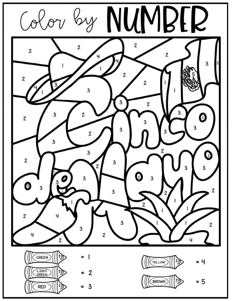 cinco de mayo worksheets free