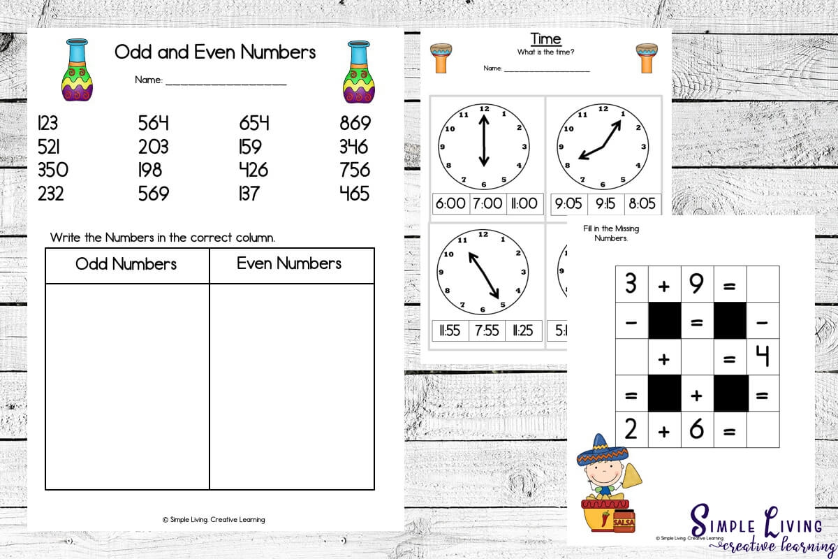 Cinco De Mayo Grades 1 3 Pack Simple Living Creative Learning