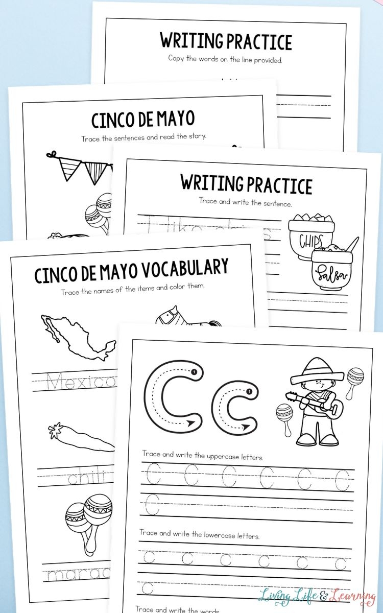cinco de mayo worksheets