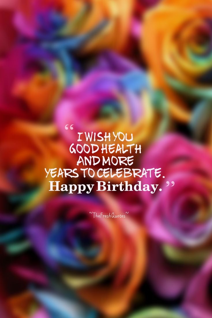 Colorful Roses With Birthday Wishes