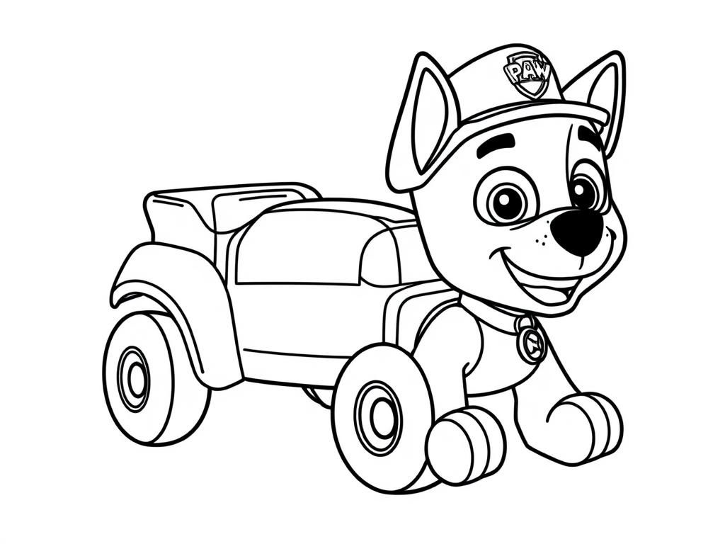 Paw Patrol Printable Coloring Book