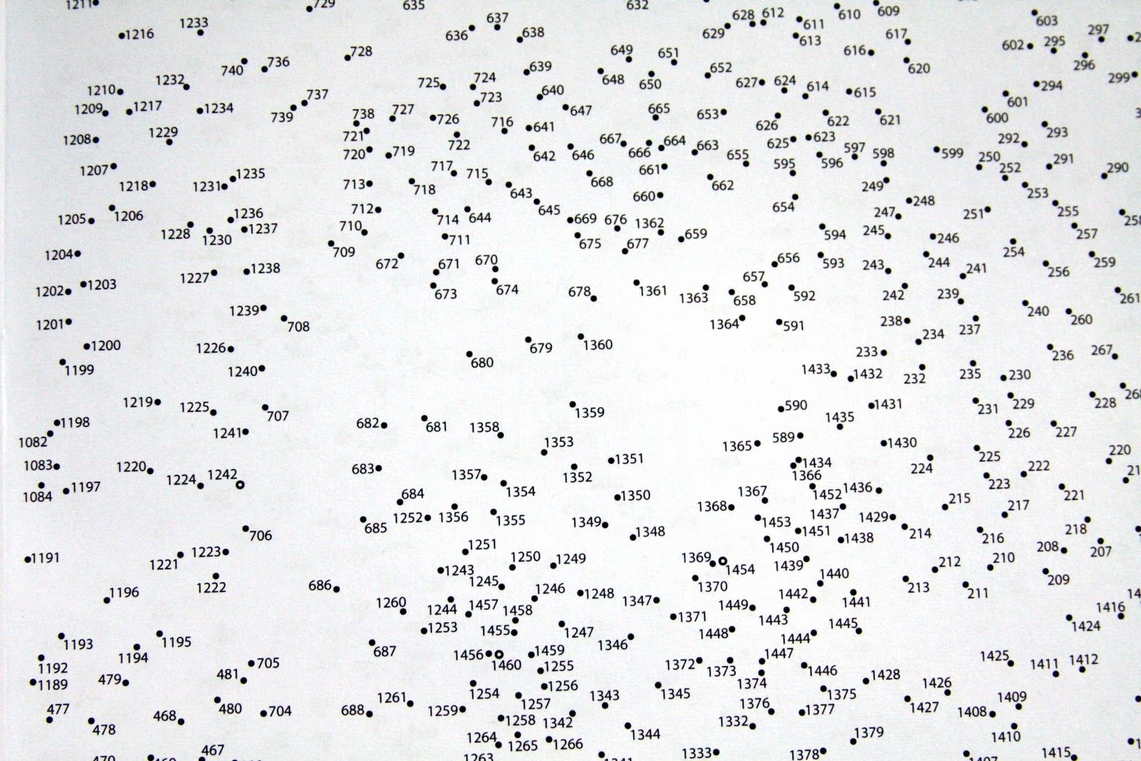 Difficult Connect The Dots Worksheets