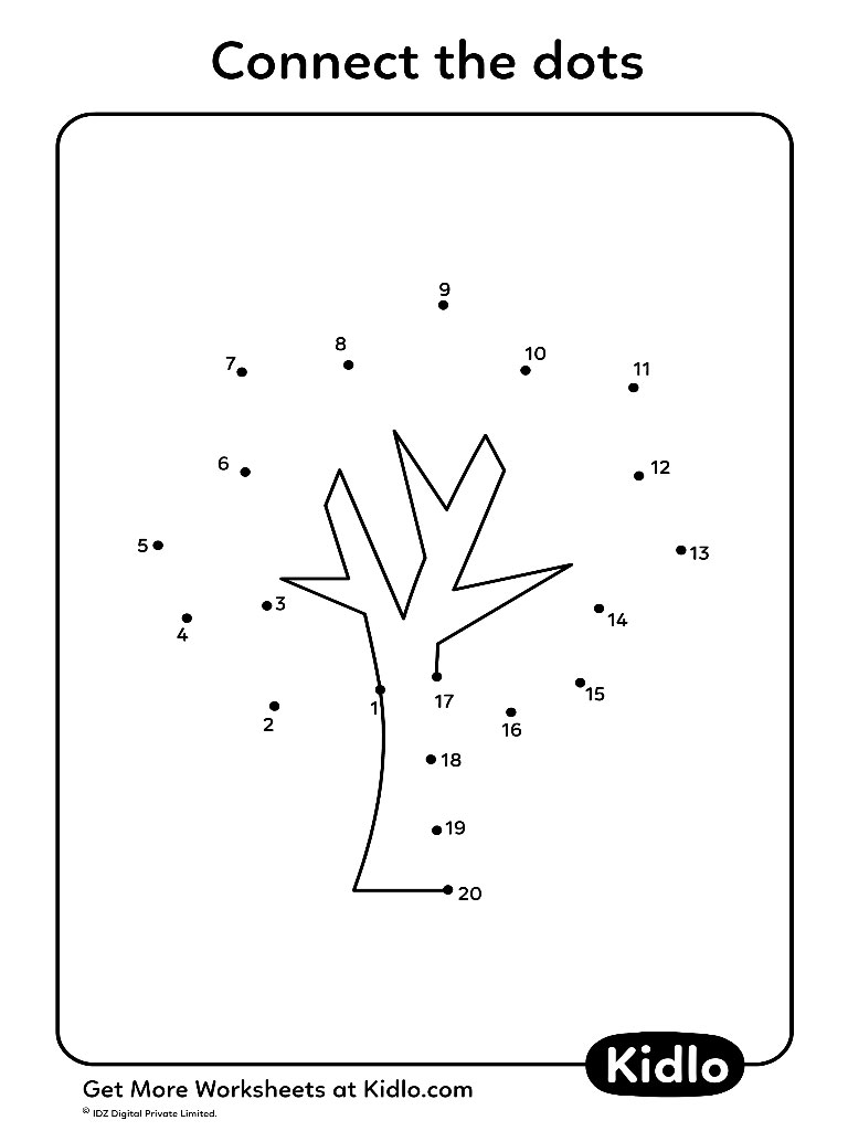 joining the dots worksheet