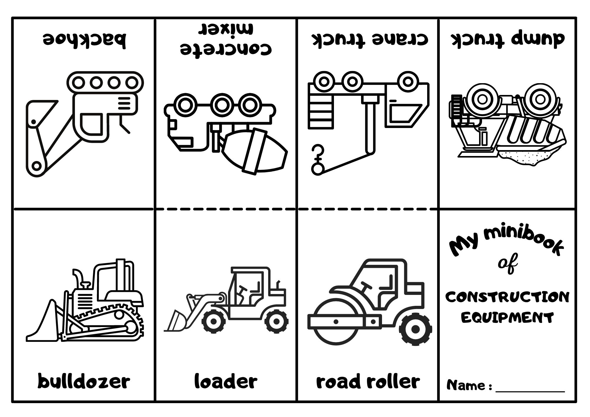 construction site coloring pages