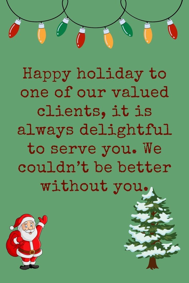 Corporate Holiday Cards Message