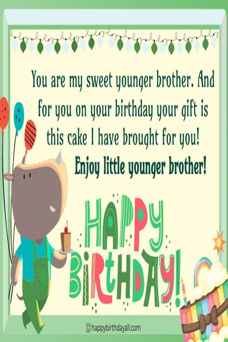 birthday wishes to your brother