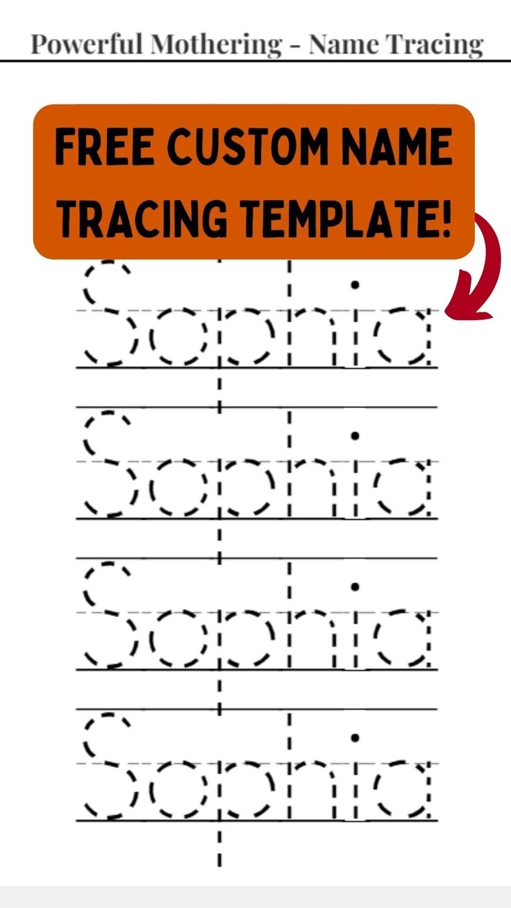 create your own traceable worksheets