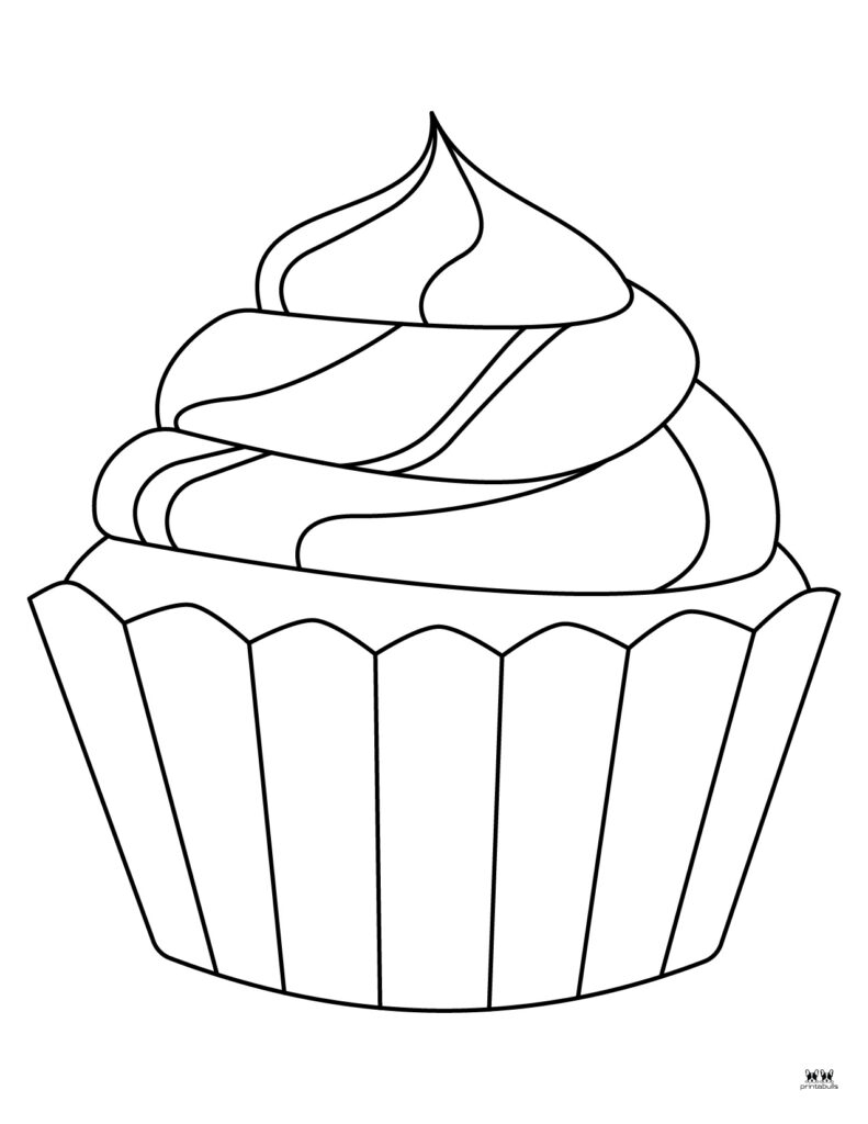 Cupcake Coloring Pages 25 FREE Printables Printabulls Cupcake Coloring Pages 25 FREE Printables Printabulls