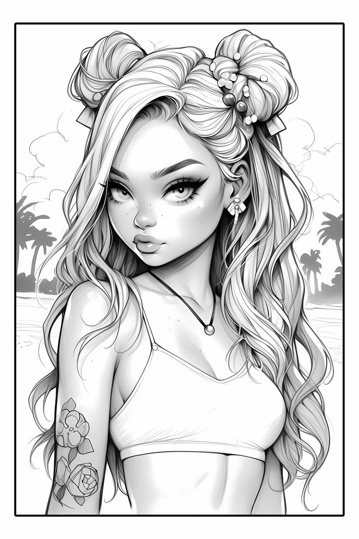 people coloring book pages