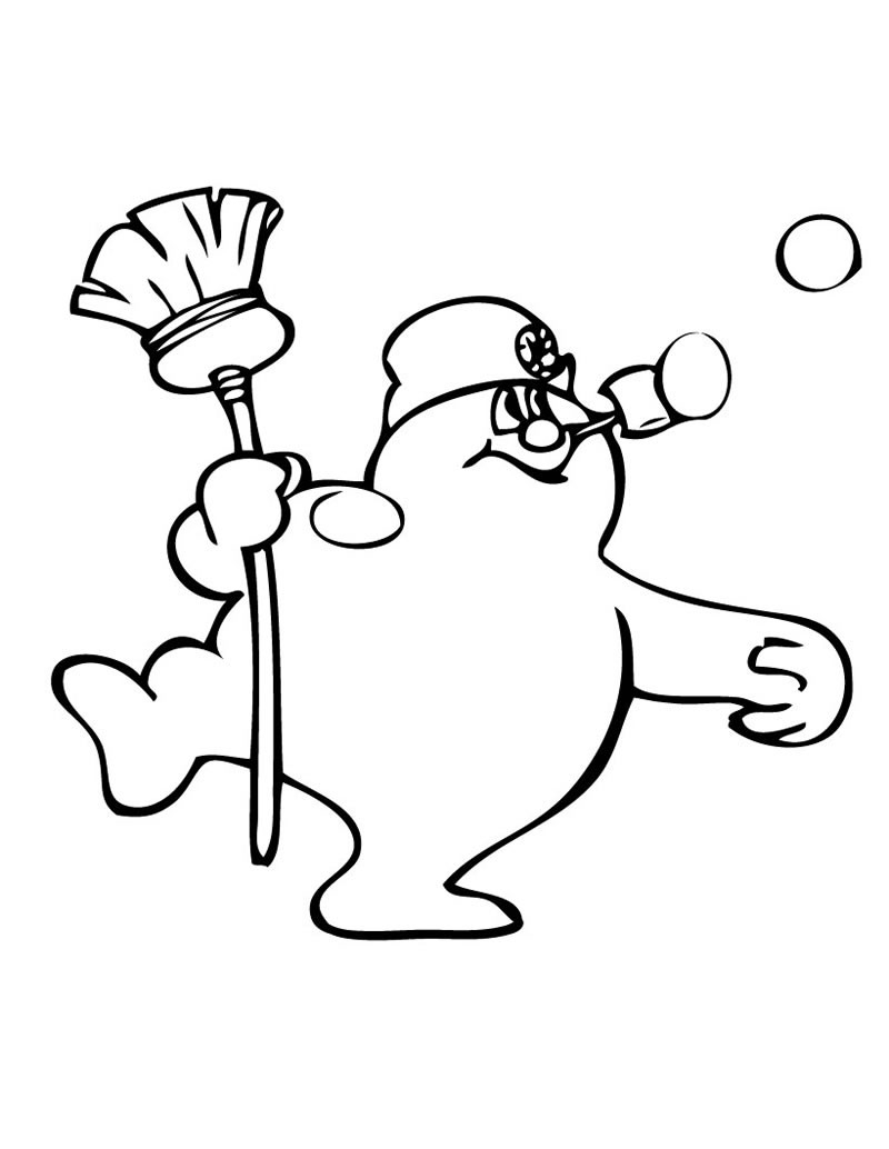 Cute Frosty Coloring Pages Hellokids Cute Frosty Coloring Pages Hellokids