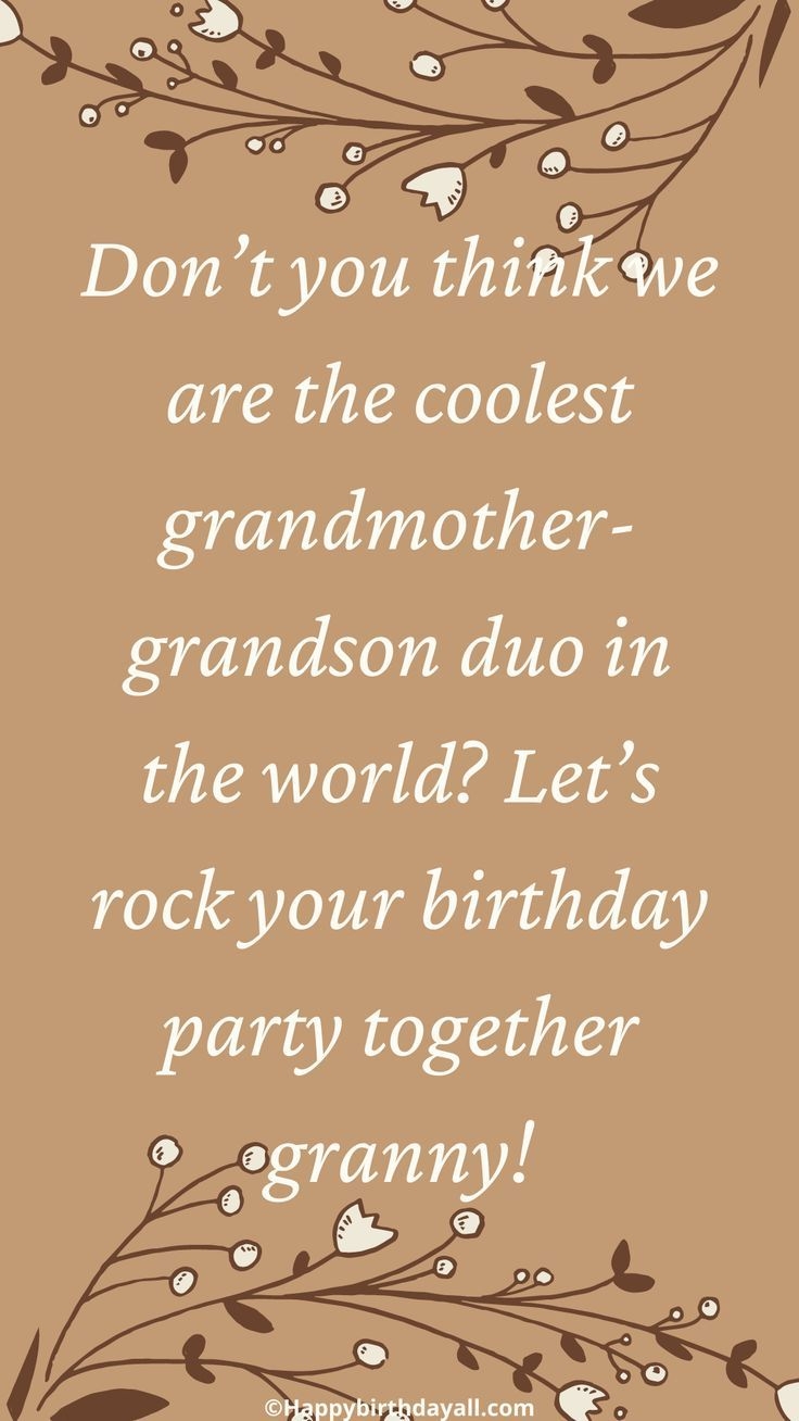 birthday wishes for grandmother