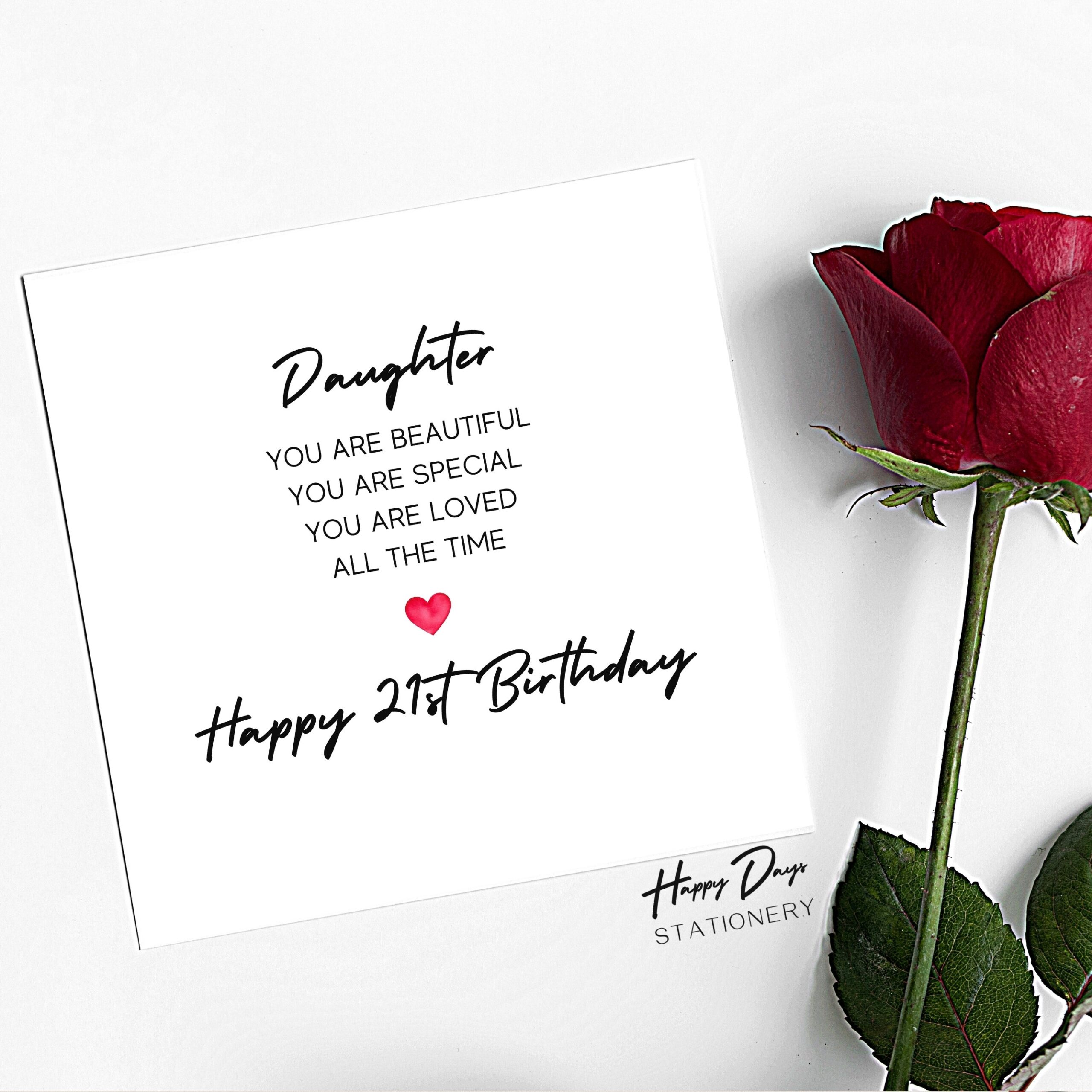 Daughter 21st Birthday Card Poem Daughter 21st Birthday Card Birthday Card For Daughter 21st Birthday Daughter Happy 21st Birthday 21 Etsy