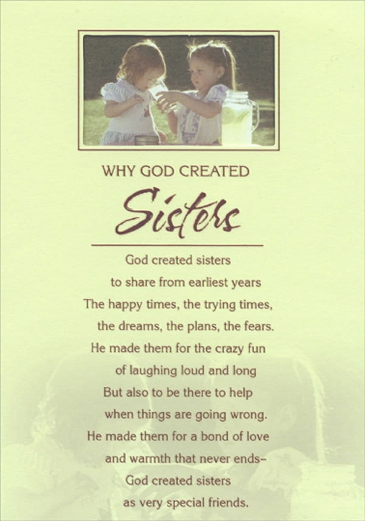 Designer Greetings Christian Friend Birthday Card With Die Cut Window For Sisters Walmart