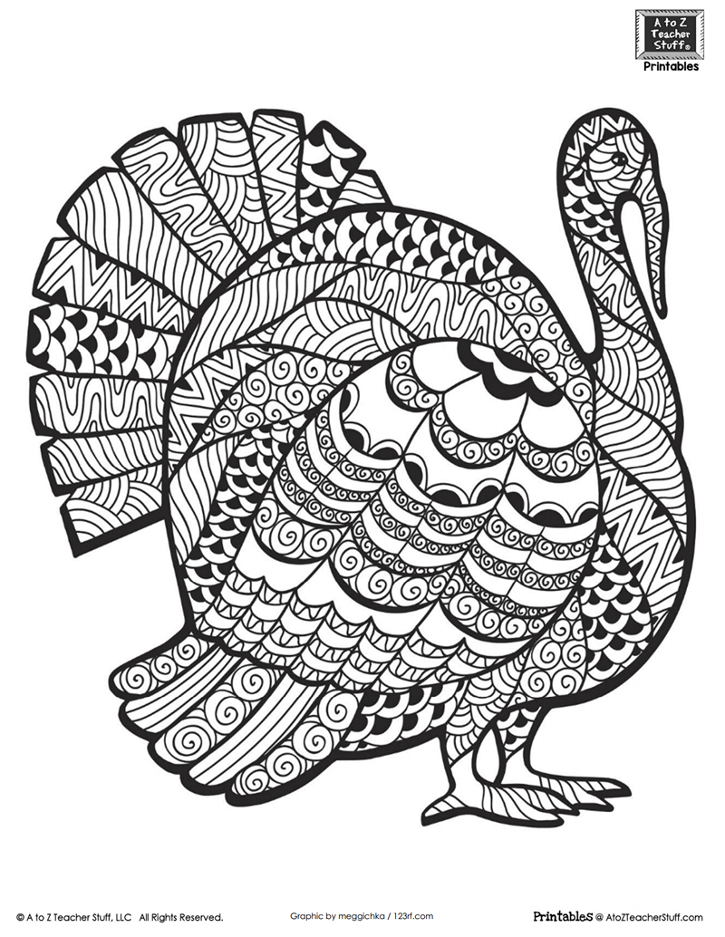 thanksgiving coloring pages for adults