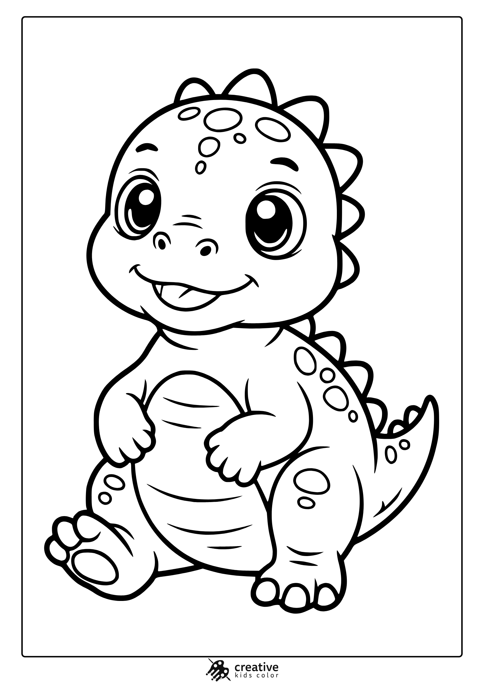 Dinosaur Coloring Pages 20 Free Printable PDF 