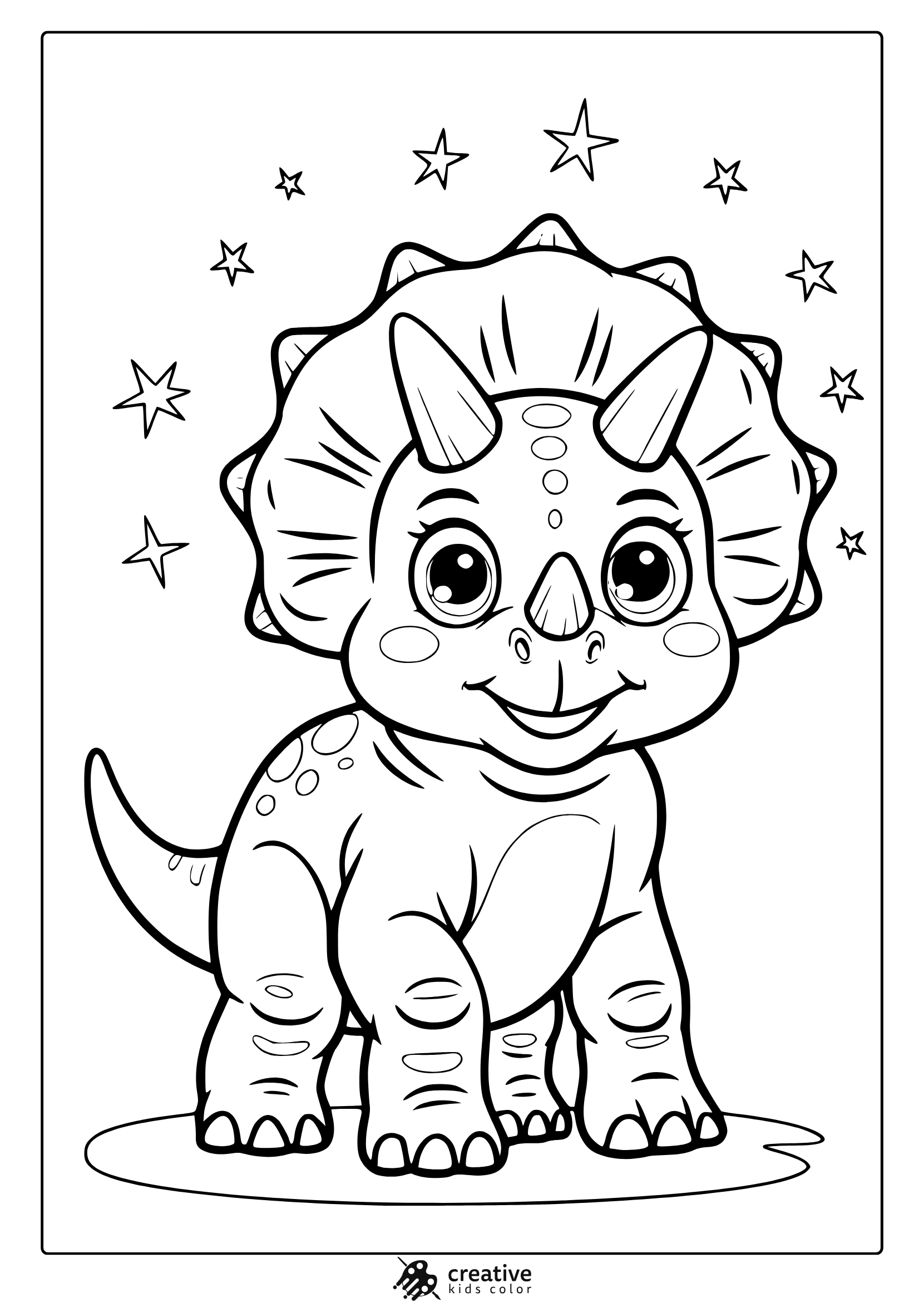 Dinosaur Coloring Pages Free