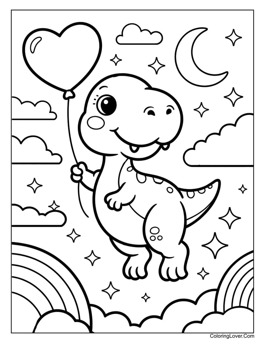 dinosaur coloring pages free