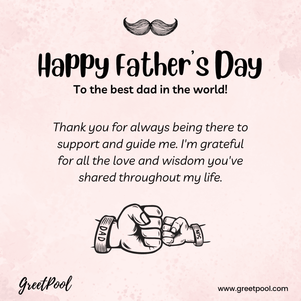 Discount Good Fathers Day Card Messages Deals