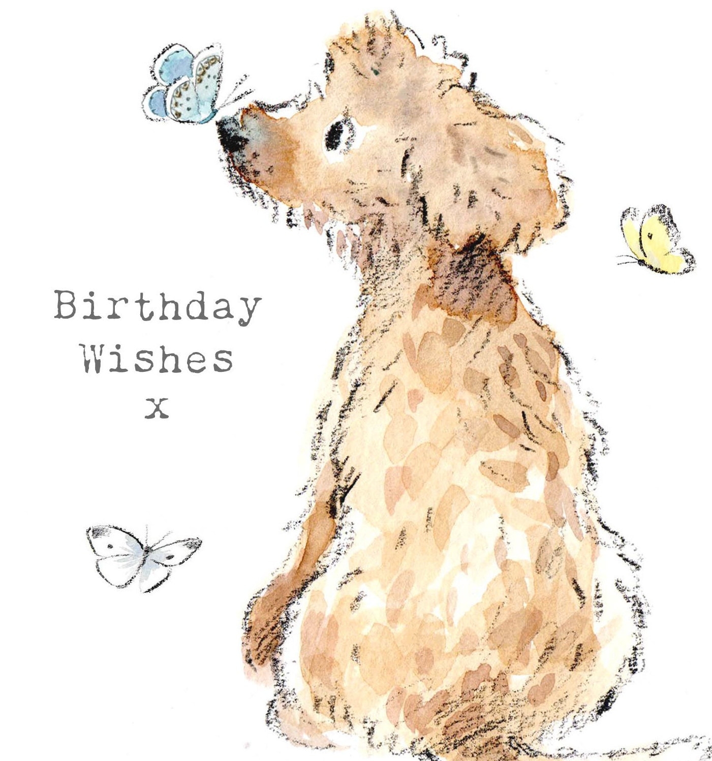 Dog Birthday Card Quality Greeting Card Charming Illustration absolutely Barking Range Cockapoo labrador Made In UK ABE044 Etsy