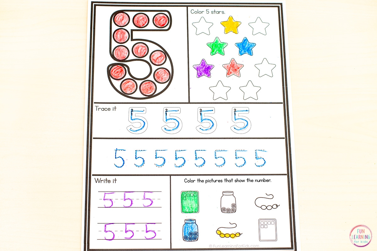 dot to dot number worksheets