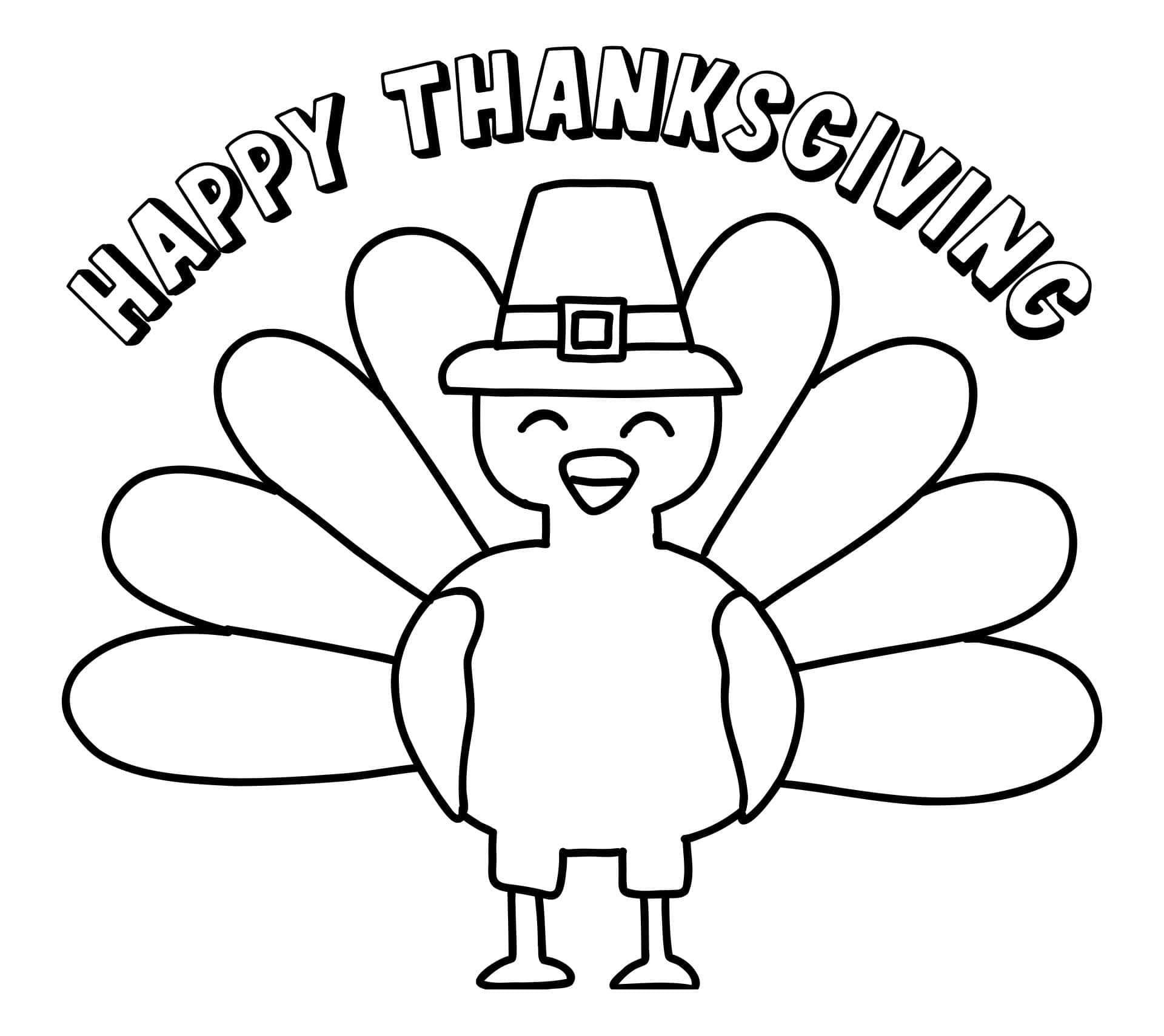 Download Thanksgiving Coloring Pages For Kids Wallpapers