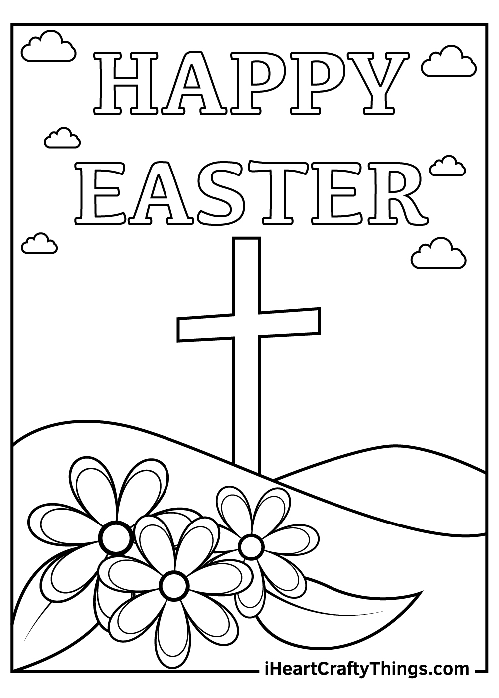 Easter Coloring Pages 36 Free Printable PDF Sheets For Kids Easter Coloring Pages 36 Free Printable PDF Sheets For Kids