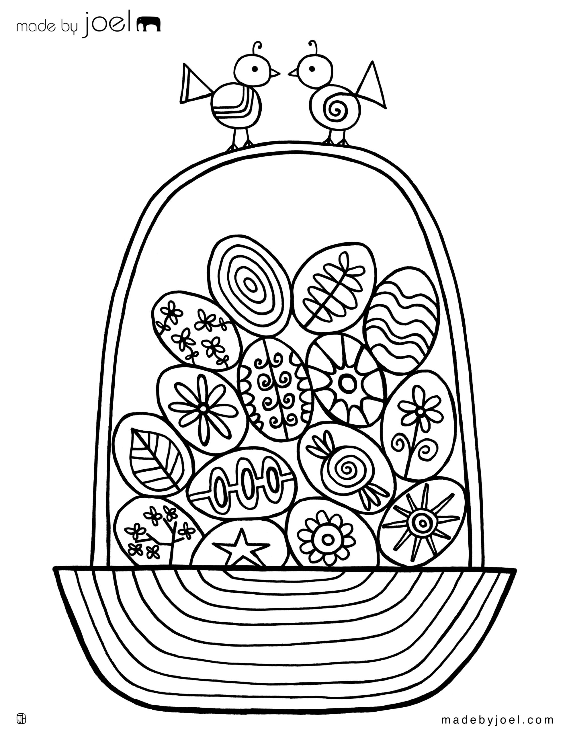 colouring pages easter basket colouring pages easter basket