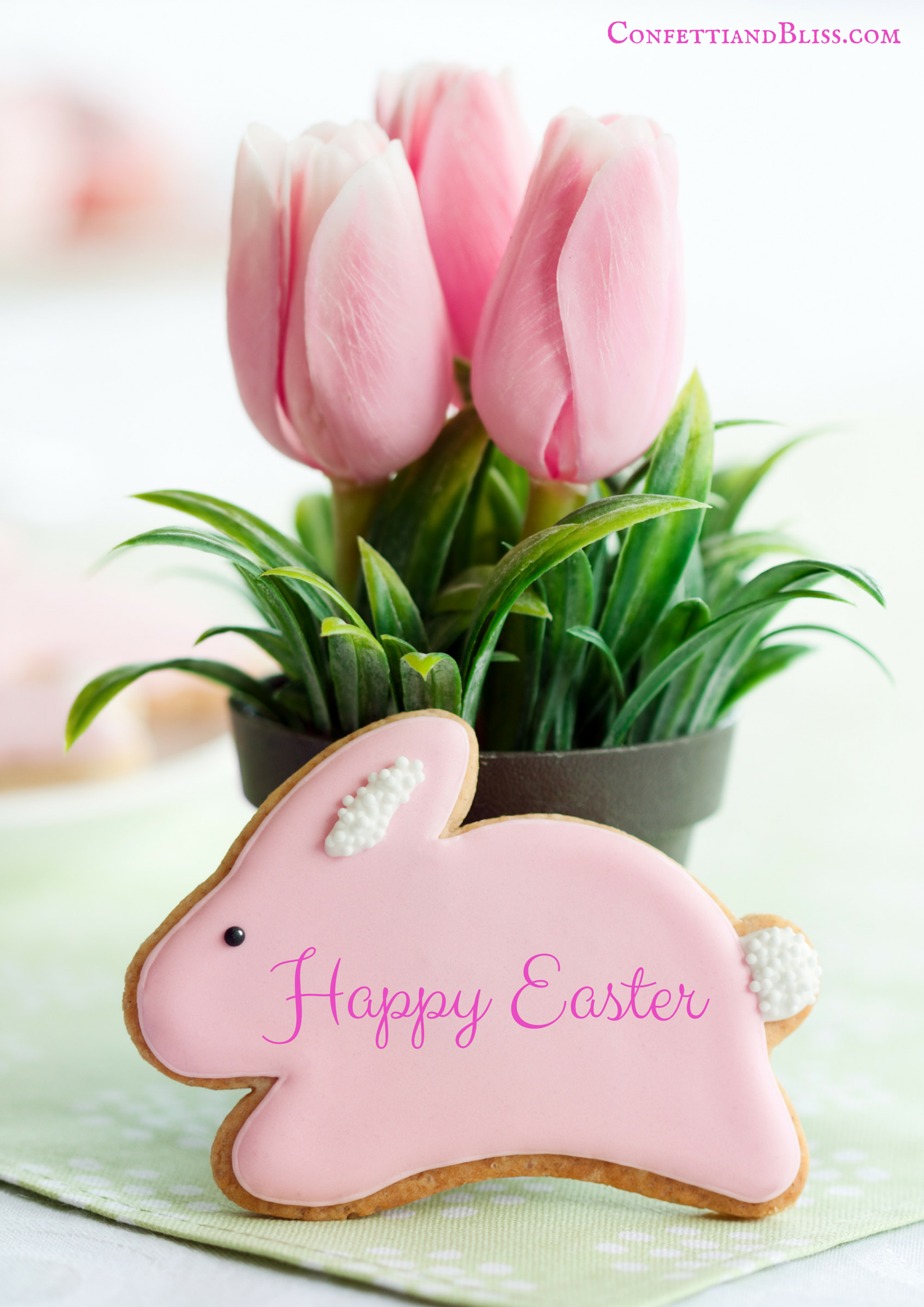 Easter Greeting Card Wording Confetti And Bliss