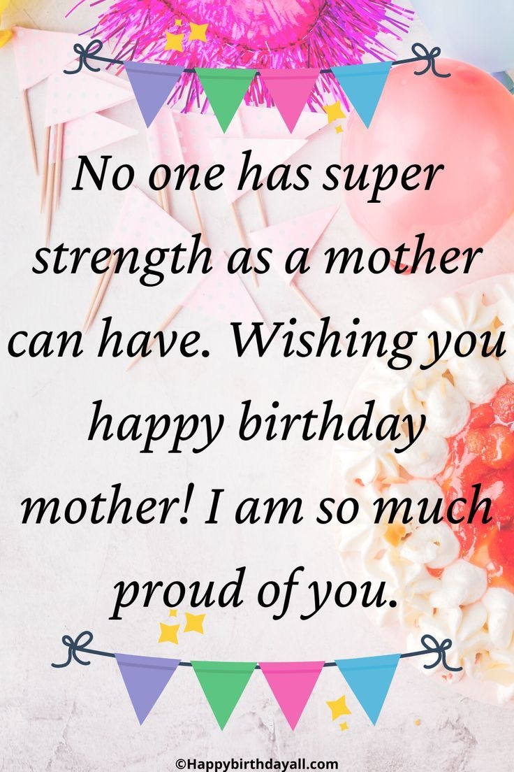 Emotional Birthday Quotes For Mom From Daughter
