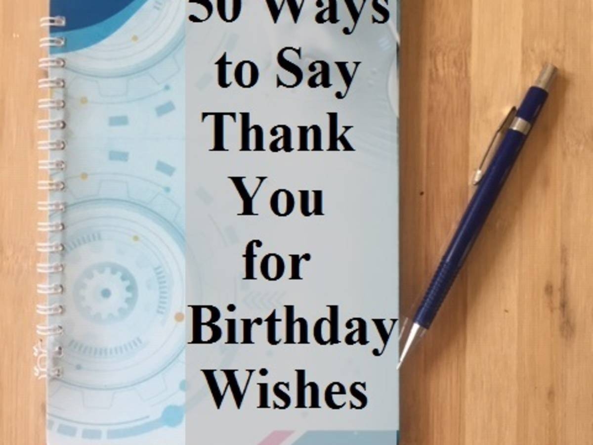 birthday wishes and thanks