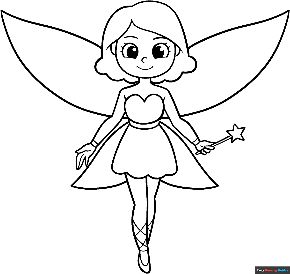 printable coloring pages of fairies