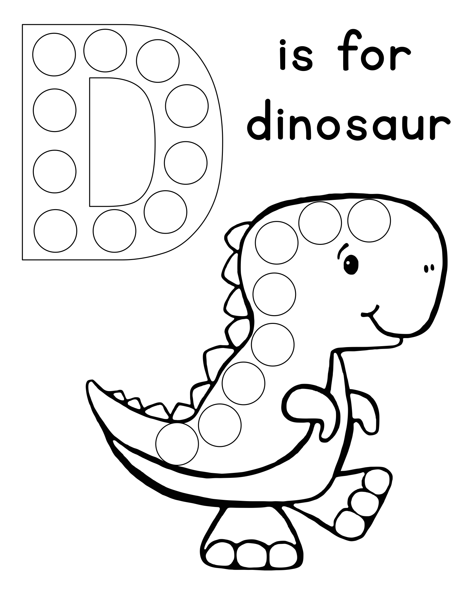 Fall Dot Painting Free Printables The Resourceful Mama Worksheets Library