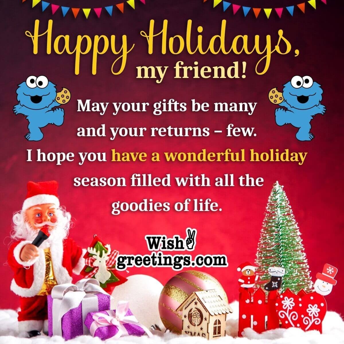 Family And Short Christmas Wishes 2022 Messages For Friends 4 Short Holiday Wishes For Friends Have A Happy