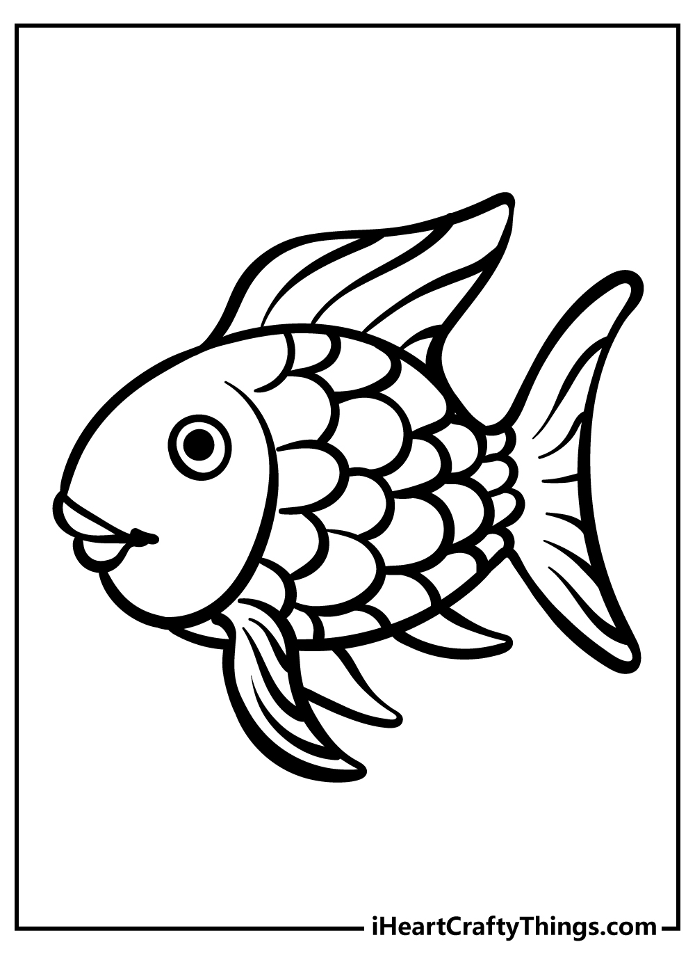 Fish Coloring Pages 100 Free Printables Worksheets Library
