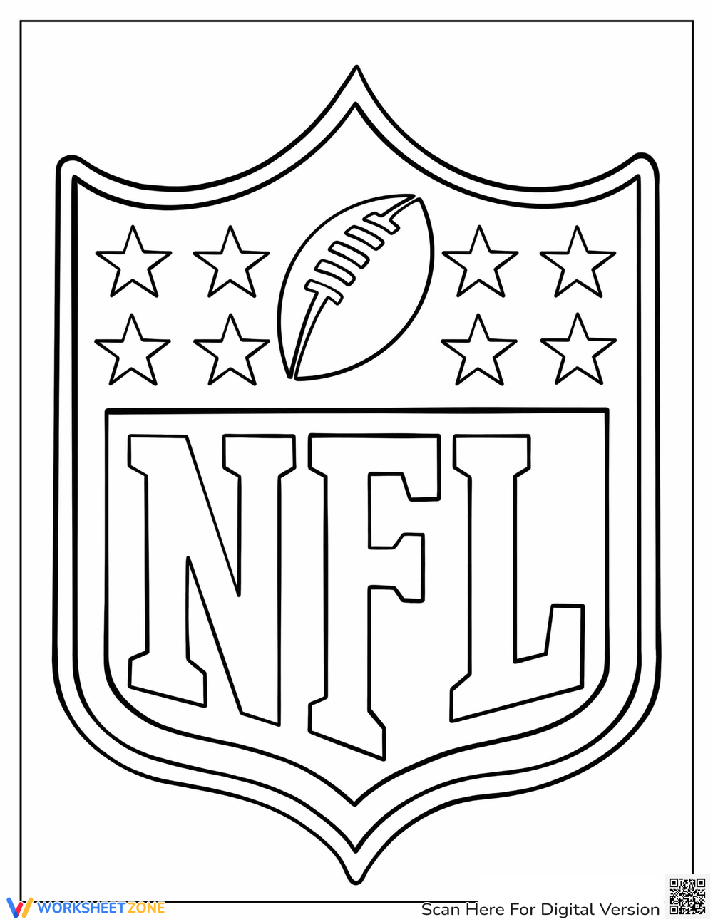 Football Coloring Pages Online And Printables 