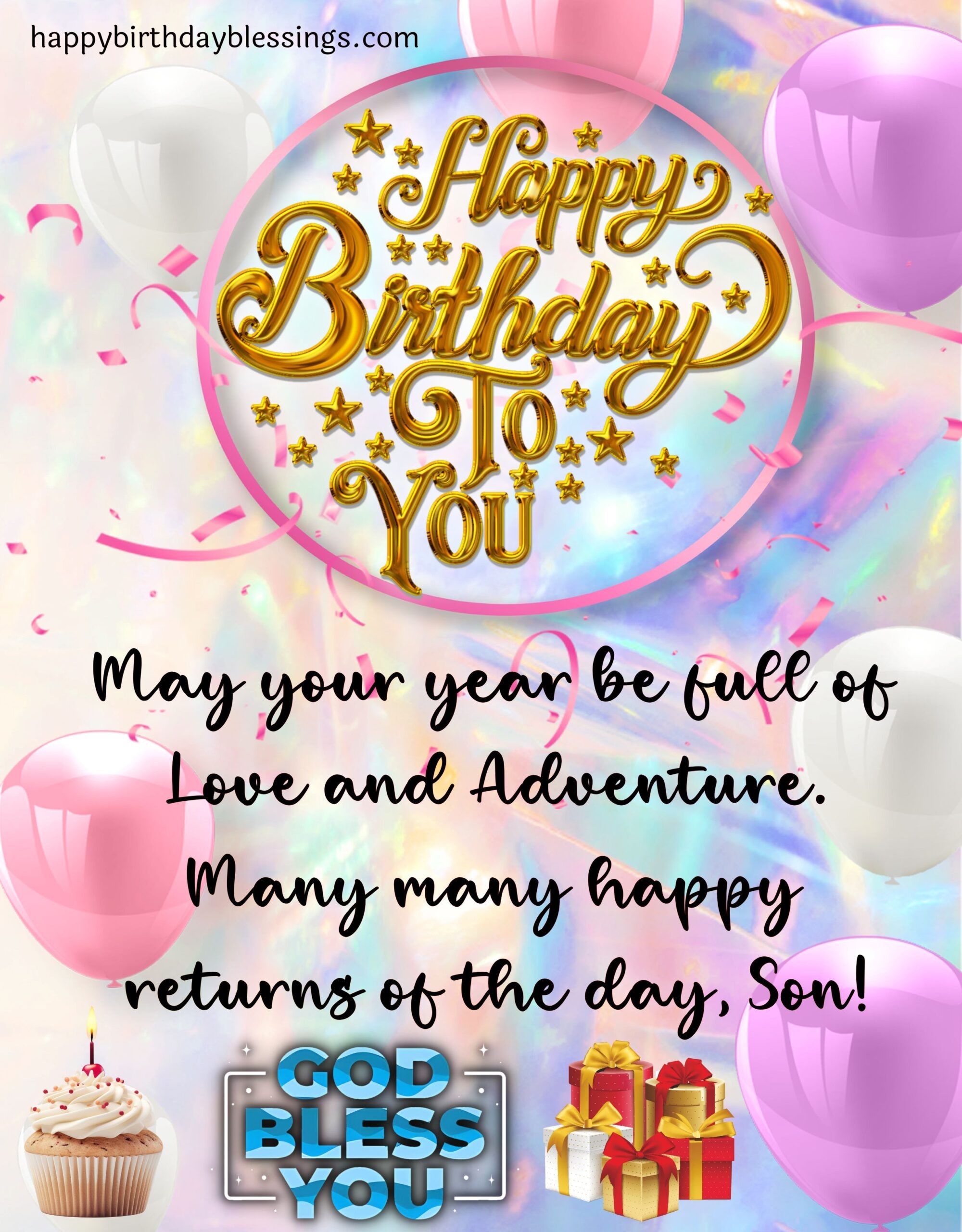 For My First Happy Birthday Son Wishes Birthday Wishes For Son Happy Birthday Son Messages Sweet Love Messages 100 Birthday Wishes For Son