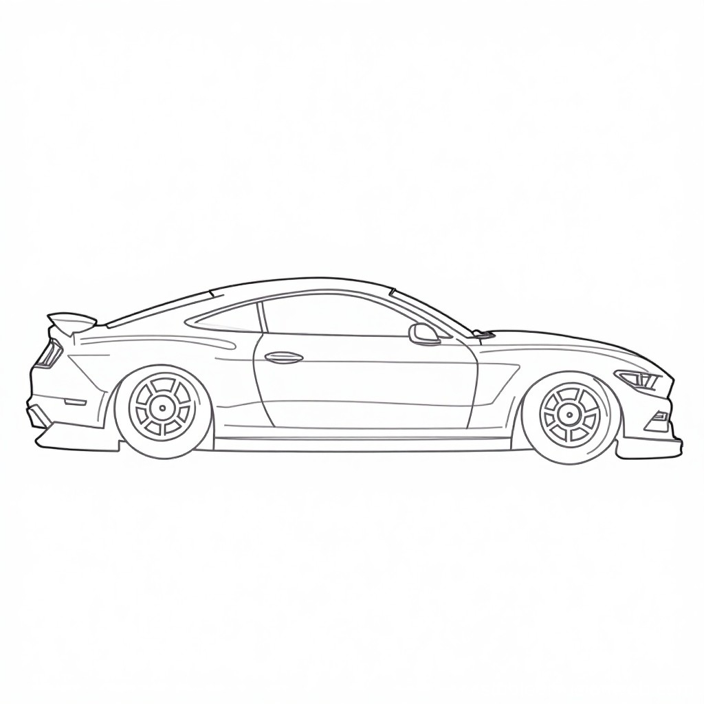 coloring pages mustang car coloring pages mustang car