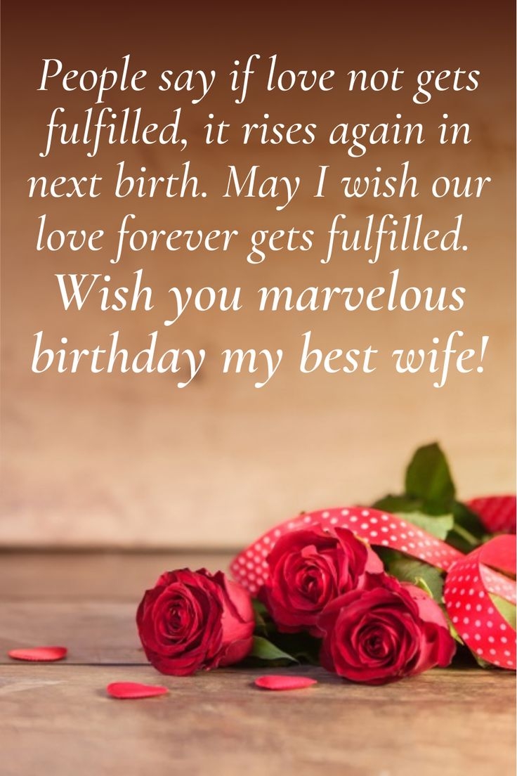 birthday wishes for wife quotes birthday wishes for wife quotes