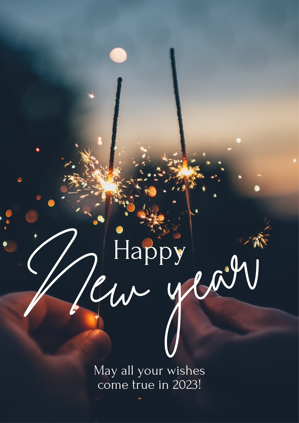 happy new year wishes in english